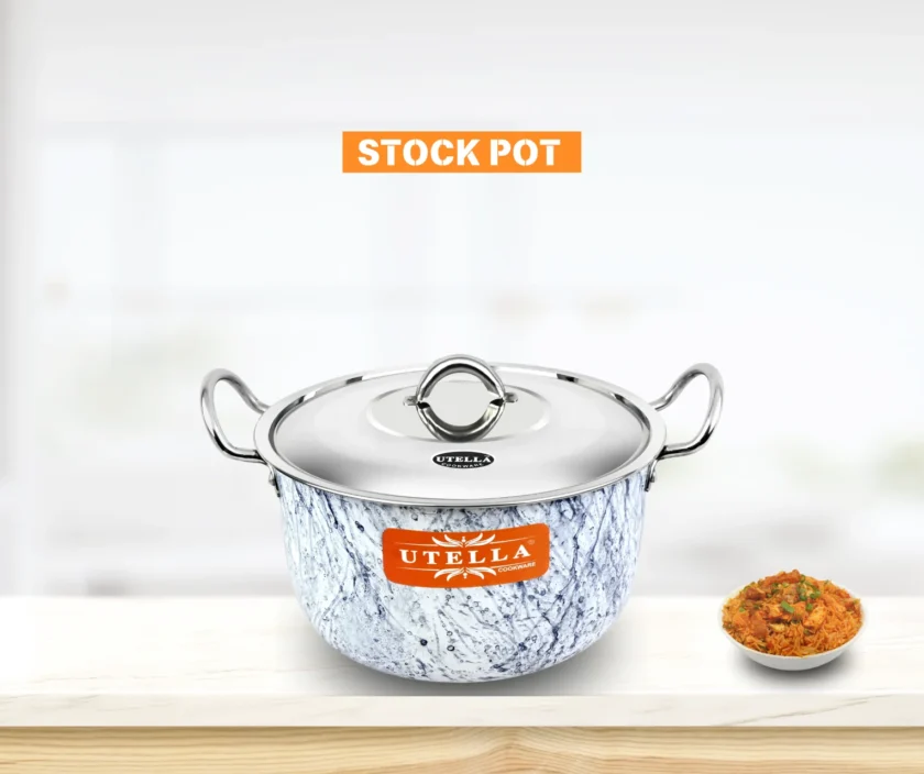 Marbel Texture Stock Pot