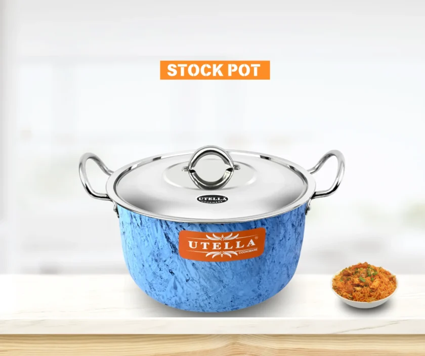 Marbel Texture Stock Pot - Image 2
