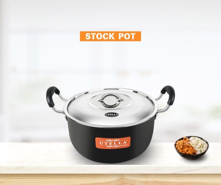 Hard Anodised Stock Pot
