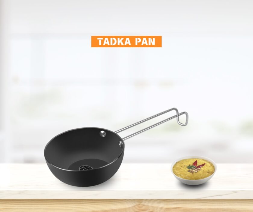 Hard Anodised Tadka Pan